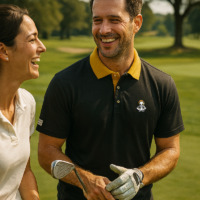 No Collar Code | Polo Black & Gold